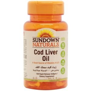 Sundown Cod Liver Oil 100 Softgel
