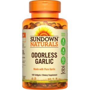 Sundown Odorless Garlic 75Mg 100 Softgels
