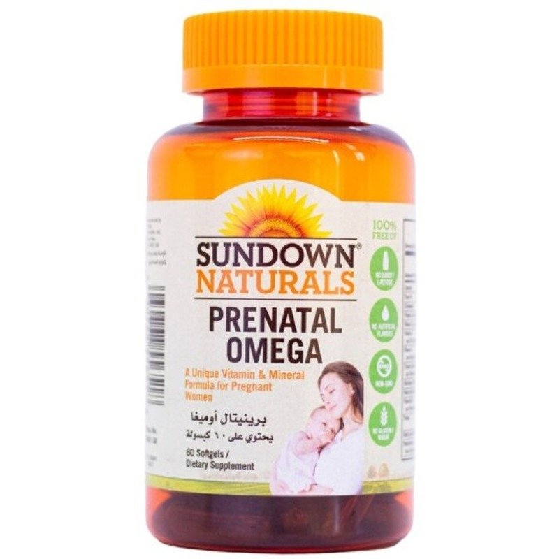 Sundown Prenatal Omega  60 Softgels