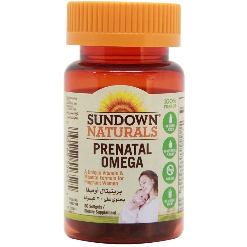 Sundown Prenatal Omega  30  Softgels