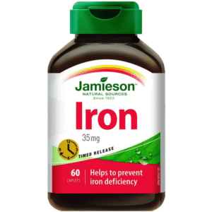 Jamieson Elemental Potency  Iron 35Mg 60 Caplets