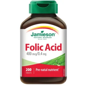Jamieson Folic Acid 400Mcg  200 Tablets