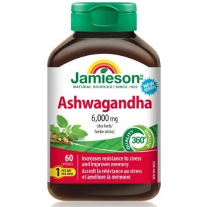 جاميسون اشواغاندا 6000 مجم 60 كبسولة