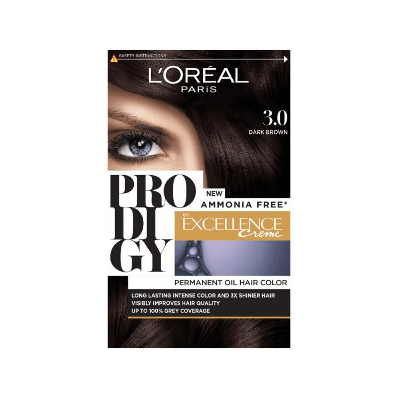 Loreal Prodigy Hair Color No (3)  Dark Brown
