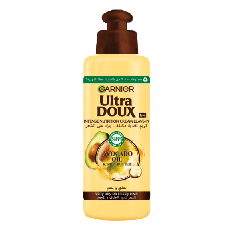 Garnier ULtra Doux Avocado Oil & Shea Butter Nourishing  Leave-In Cream 200ml