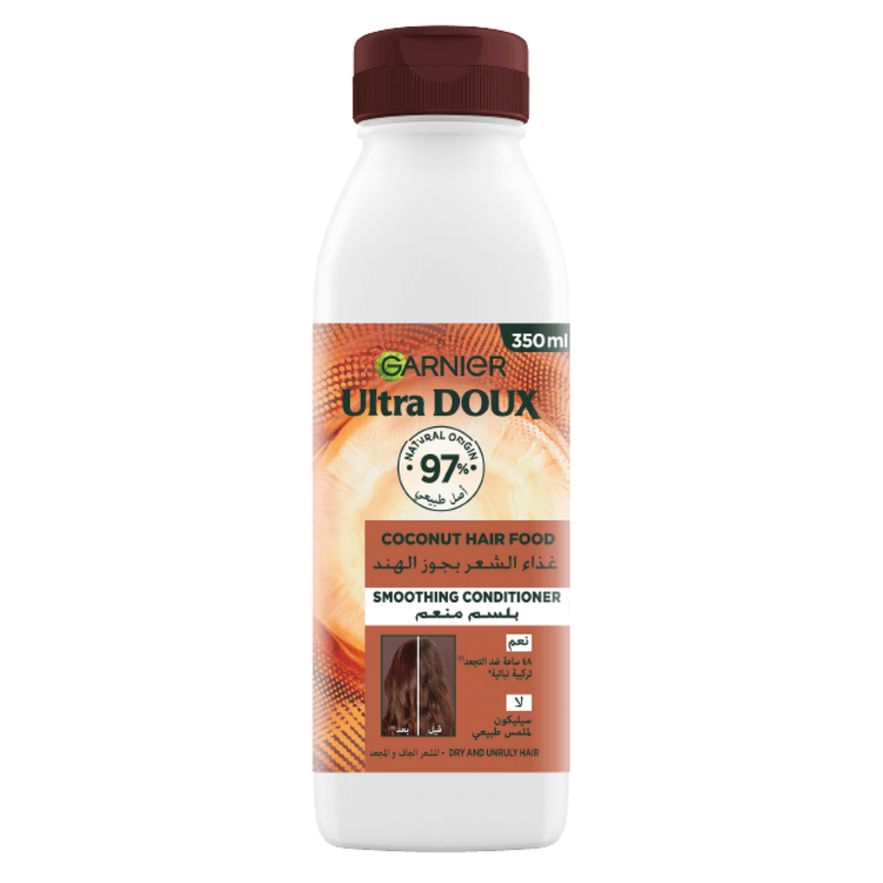 Garnier Ultra Doux Coconut Smoothing Macadamia Hair Food Conditioner 350ml