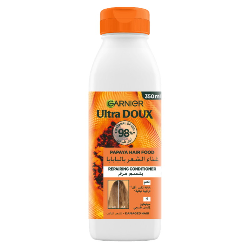 Garnier Ultra Doux Repairing Papaya Hair Food Conditioner 350ml
