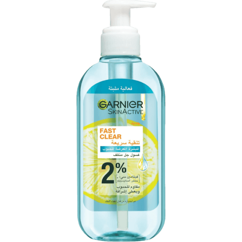 غارنييه غسول  سكين أكتيف فاست كلير جل ٢٠٠ مل