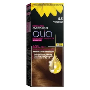 Garnier Olia No Ammonia Permanent Hair color (5.3) Golden brown