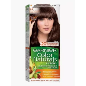 Garnier Color Naturals Creme Hair Color No (4.7) Frosted Truffle Brown