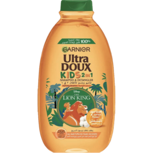 Garnier Ultra Doux Kids with Apricot and Cotton Flower 2 in 1 Shampoo 600ml