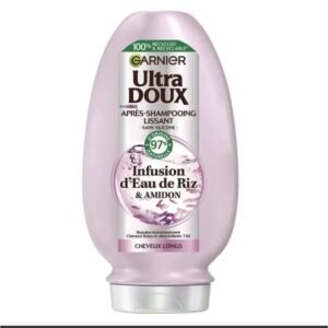 Garnier Ultra Doux Smoothing Conditioner with Rice Water and Starch Extract  360 ml