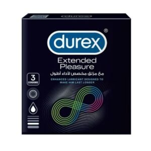 Durex Extended Pleasure 3 Condoms   (Performa)