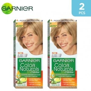 Garnier Color Naturals Creme Hair Color No (8.0)  Light Blonde - 2box 33% offer