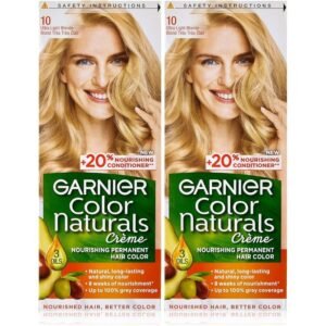 Garnier Color Naturals Creme Hair Color No (10.0)  Ultra Light Blonde - 2box 33% offer