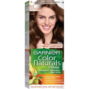 Garnier Color Naturals Creme Hair Color No (5.3) Light Golden Brown - 2box 33% offer