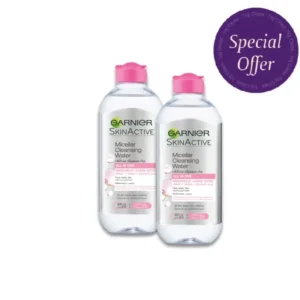 Garnier Skinactive Micellar Cleansing Water 400ml Offer (2 Box ) 15% Offer
