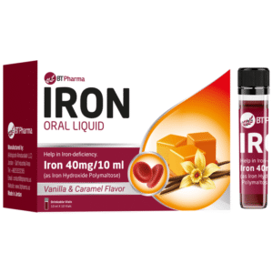 BTPharma Iron Oral Liquid (40 mg/ 10 ml)