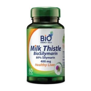 Bio Energy Tech  Milk Thistle  Biosilymarin 60 Capsules