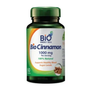 Bio Energy Tech  Bio Cinnamon  1000 Mg 60 Capsules