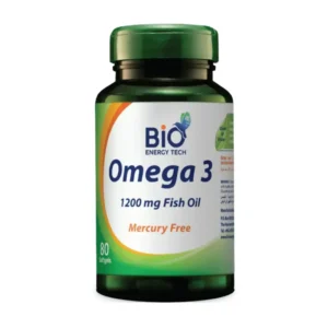 Bio Energy Tech Omega 3  1200 Mg 80 Softgels