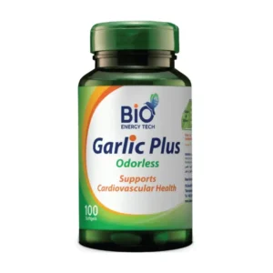 Bio Energy Tech  Garlic Plus  Odorless 100 Softgels