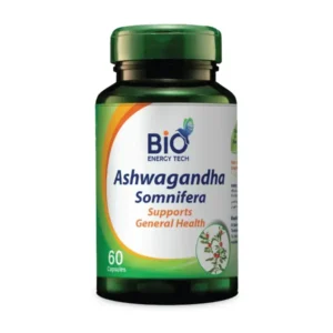 Bio Energy Tech Ashwagandha Somnifera 60 Capsules