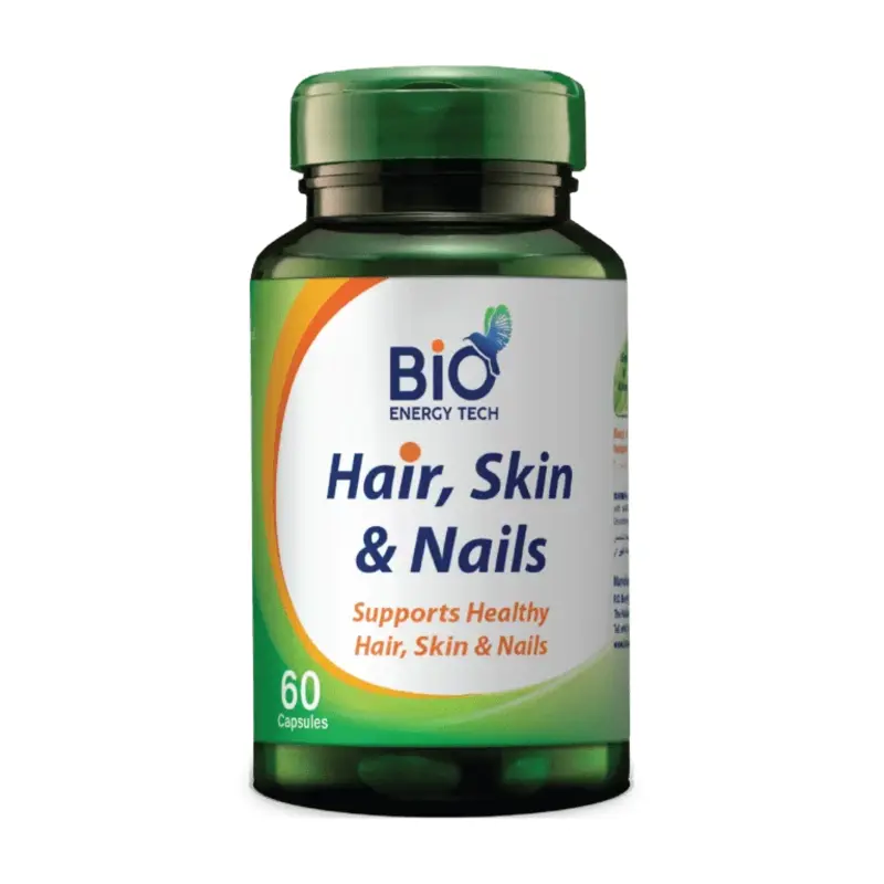 Bio Energy Tech Hair,Skin & Nails 60 Capsules
