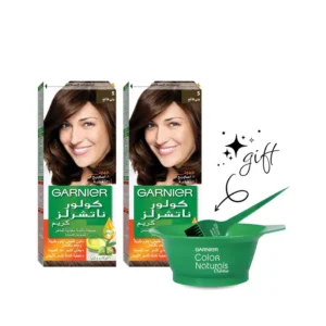 Garnier Color Naturals Creme Hair Color No (5.0) Light Brown - 2box 10% offer