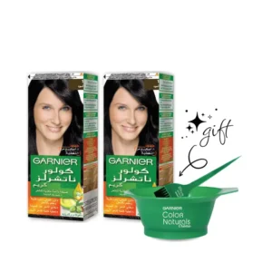Garnier Color Naturals Creme Hair Color No (1.0)  Black - 2box 10% offer