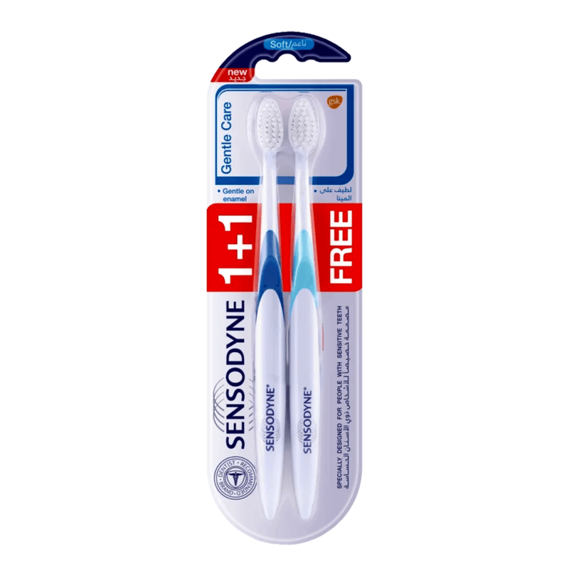 Sensodyne  Gentle Care Soft Toothbrush  1+1 Free