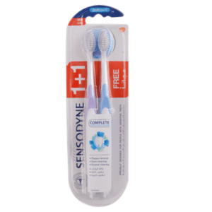 Sensodyne  Complete Protection Soft Toothbrush  1+1 Free