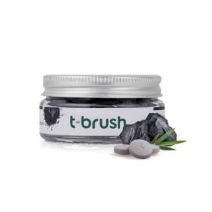 T-Brush Effervescent Toothpaste Tablets Activated Charcoal 90 Tablets