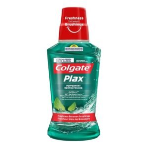 Colgate Plax Peppermint Menthe Alcohol Free Mouthwash 250ml