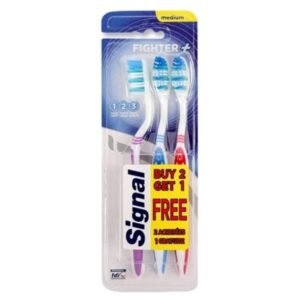 سيجنال فرشاة أسنان فايتر متوسطة الحجم ٢+١ مجاناً