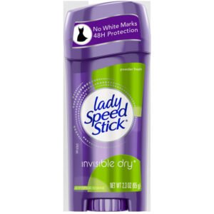 Lady Speed Stick Deodorant Anti-Perspirant Invisible Dry Powder Fresh 65g