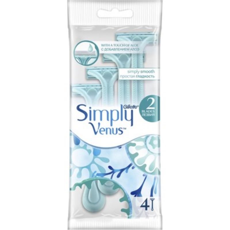 Gillette Simply Venus Disposable Blade 4 Count