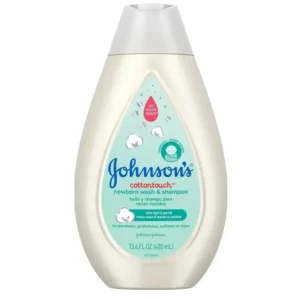 Johnson's CottonTouch Newborn Wash & Shampoo 300ml