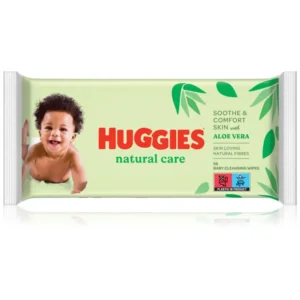 Huggies Natural Care Aloe Vera Baby Wipes  56 Wipes