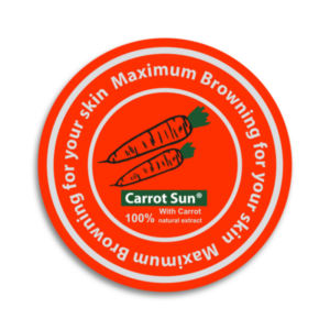 Carrot Sun Tanning Cream 350g  jar