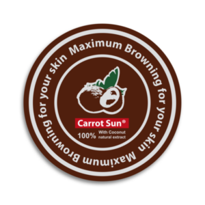 Carrot Sun Coconut Tanning Cream  350 g  jar