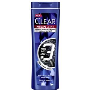 Clear  Men Active Clean 3 in 1 Shampoo 360ml