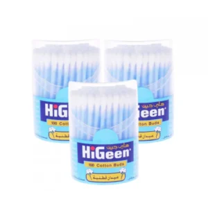 Higeen Cotton Buds 100 Pcs  3 Box Offer