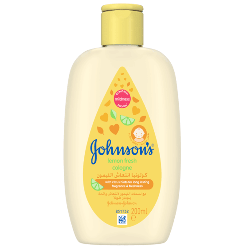 جونسون كولونيا  للأطفال برائحة الليمون المنعش ٢٠٠ مل