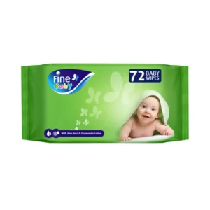 Fine Baby Wipes 72 Wipes
