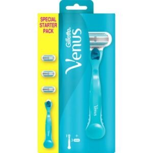 Gillette Venus Smooth Special Starter Pack  Razor + 3  Razor Blade