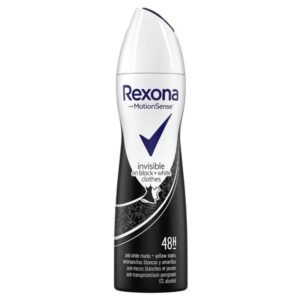 Rexona Deodorant Spray Women MotionSense Invisible Black & White 200ml