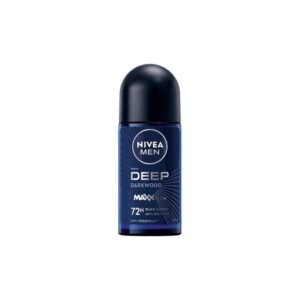 Nivea Men Anti-perspirant Deodorant Roll-On Deep Black Carbon Beat 50mL