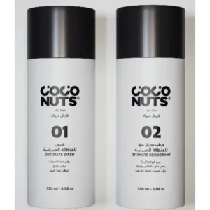 Coconuts Men Intimate Care Set – Deodorant & Wash Package for Men