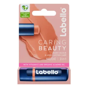 Labello Caring Beauty Nude Lip Balm 4.8g